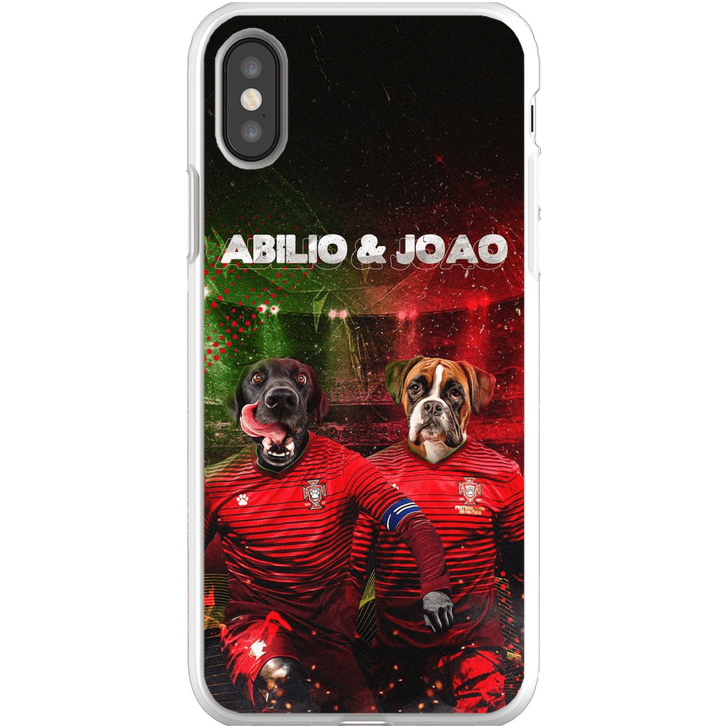 &#39;Portugal Doggos&#39; Personalized 2 Pet Phone Case