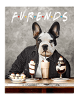 'Furends' Personalized Pet Standing Canvas