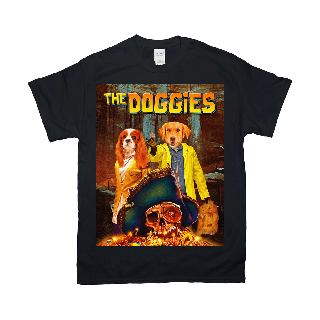 Camiseta personalizada con 2 mascotas &#39;The Doggies&#39;