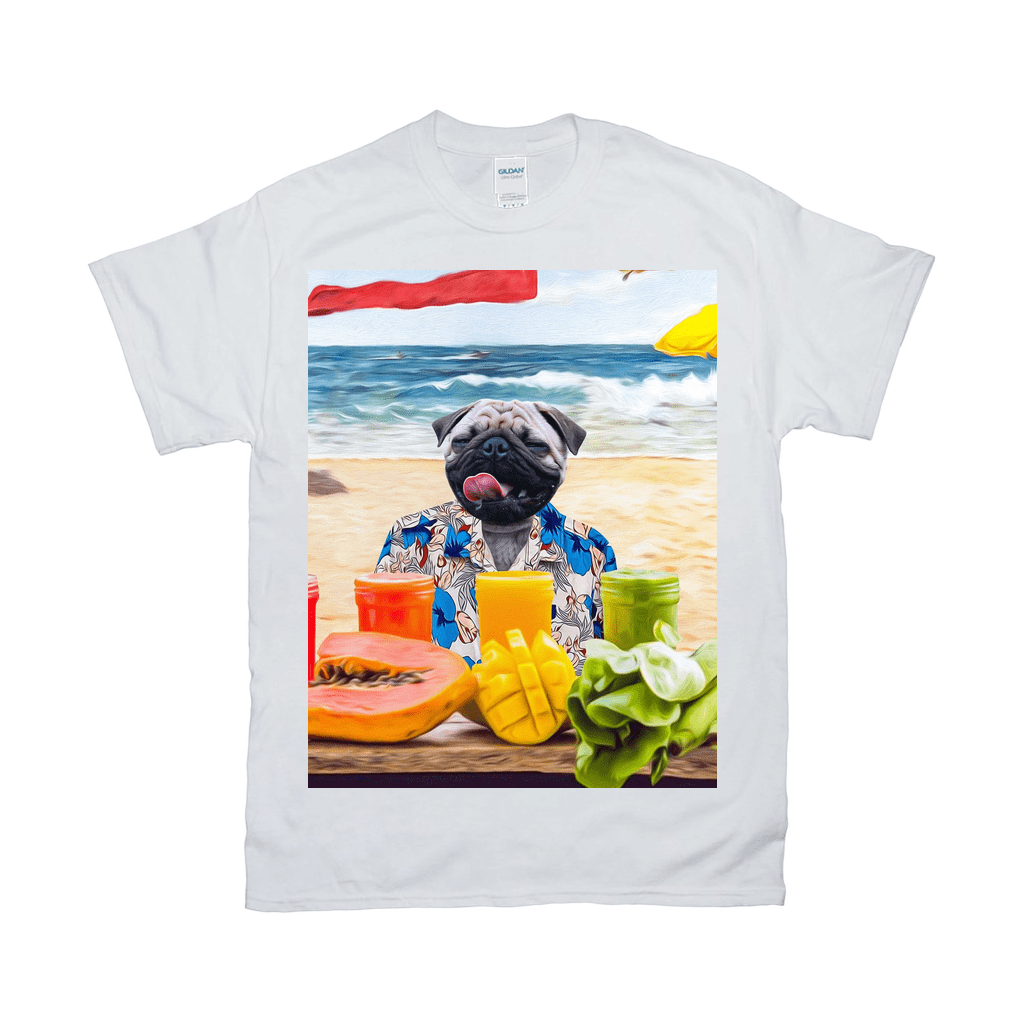 &#39;The Beach Dog&#39; Personalized Pet T-Shirt
