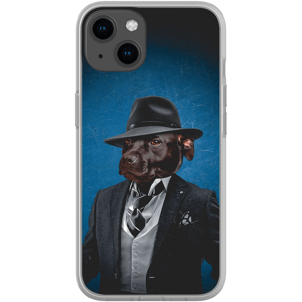 &#39;The Mobster&#39; Personalized Phone Case