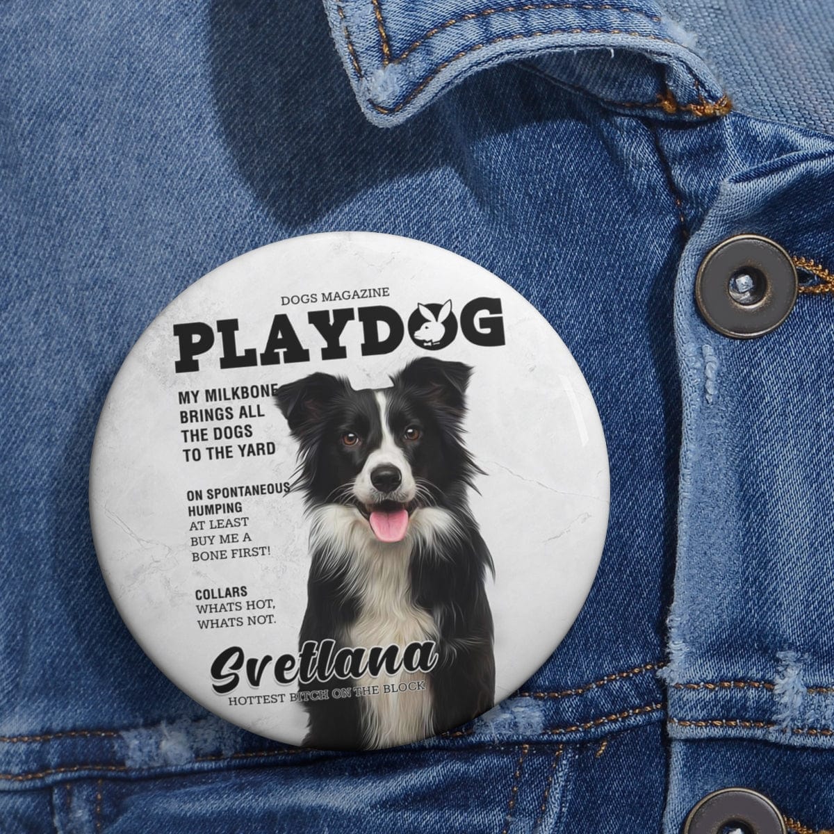 Playdog Custom Pin
