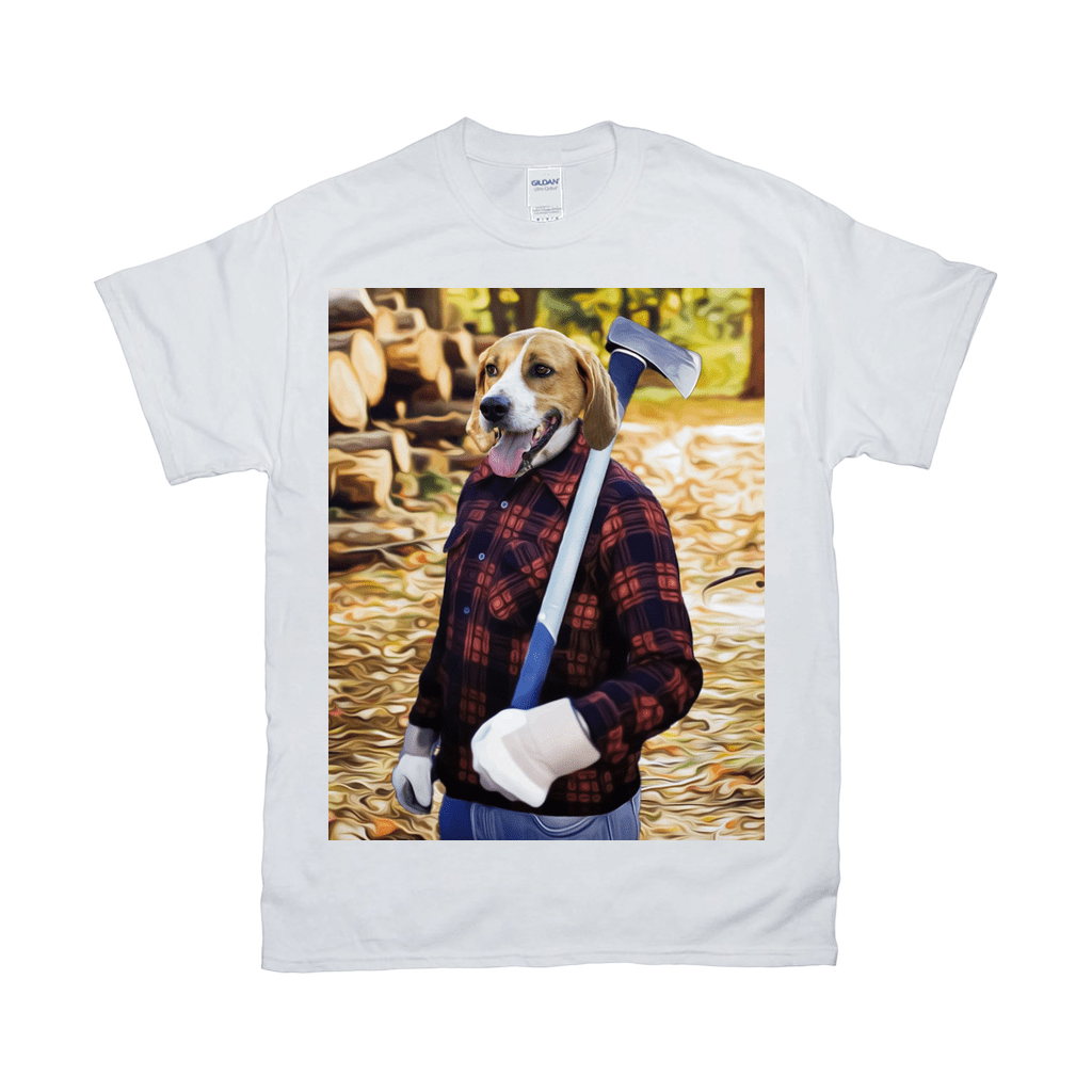 Camiseta personalizada para mascotas &#39;El leñador&#39; 