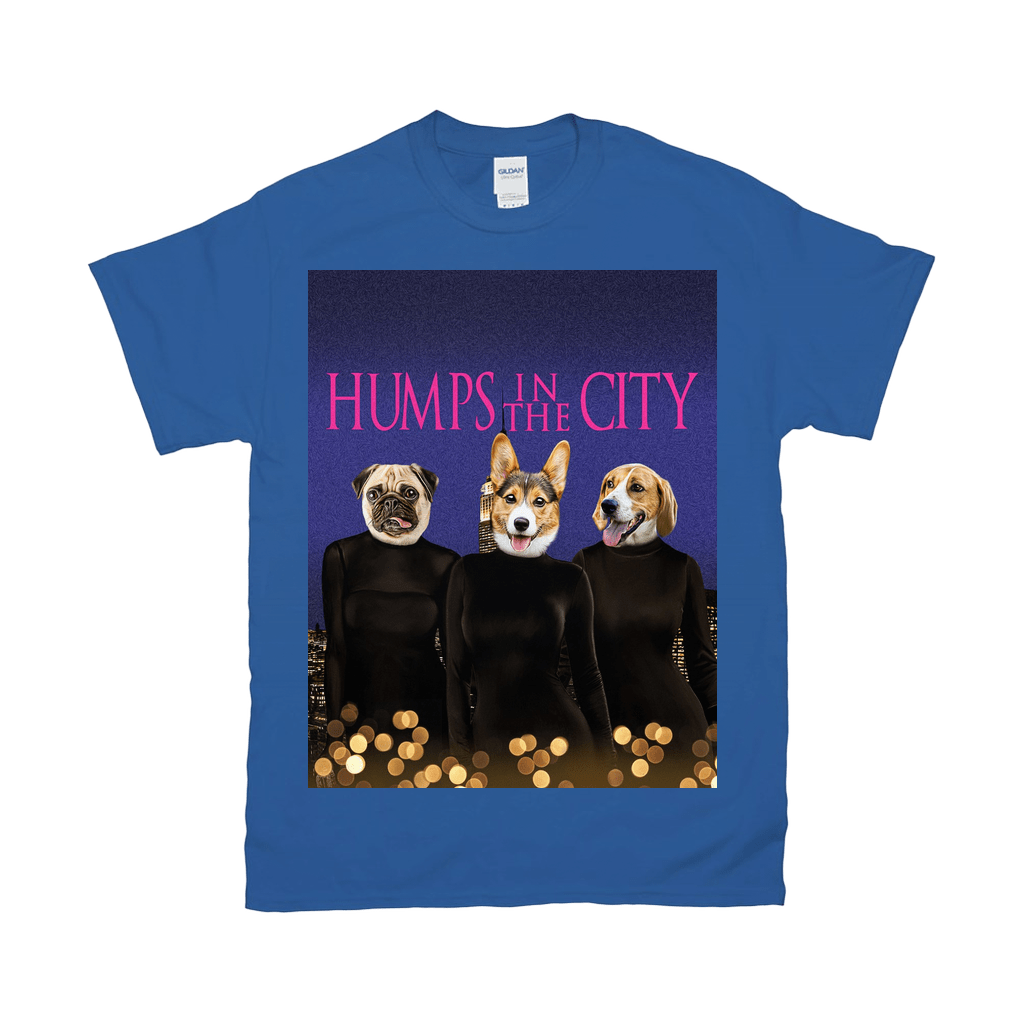 &#39;Humps in the City&#39; Personalized 3 Pet T-Shirt