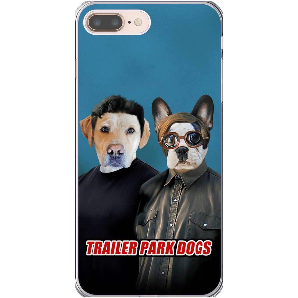 &#39;Trailer Park Dogs 1&#39; Personalized 2 Pets Phone Case