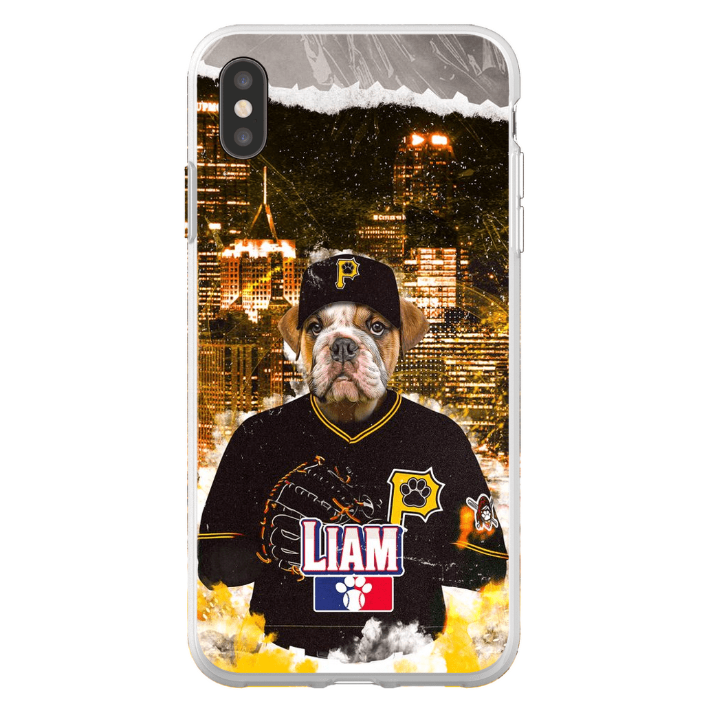 &#39;Pittsburgh Pawrates&#39; Personalized Phone Case
