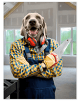 'The Carpenter' Personalized Pet Poster