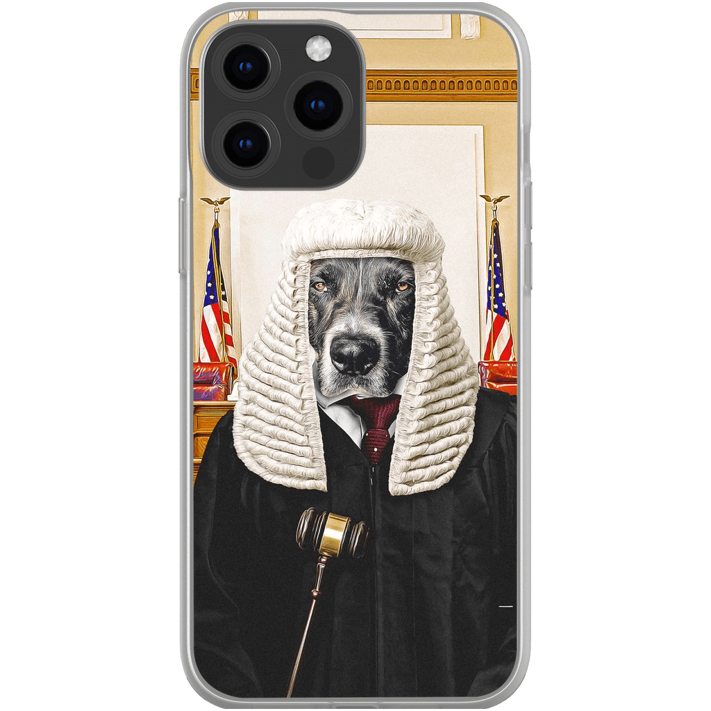 &#39;The Judge&#39; Personalized Phone Case