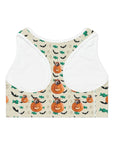 Custom Sports Bra (Halloween Pumpkin: 1-4 Pets)