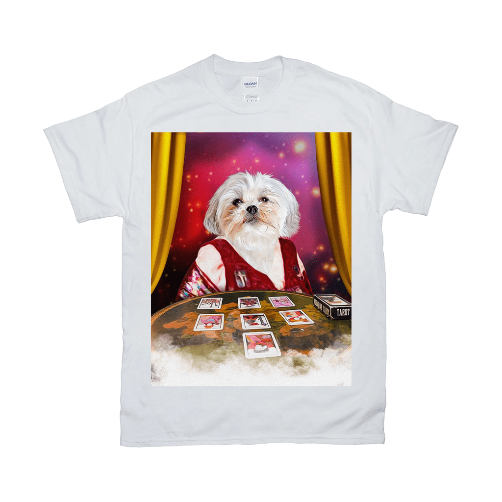 &#39;The Tarot Reader&#39; Personalized Pet T-Shirt