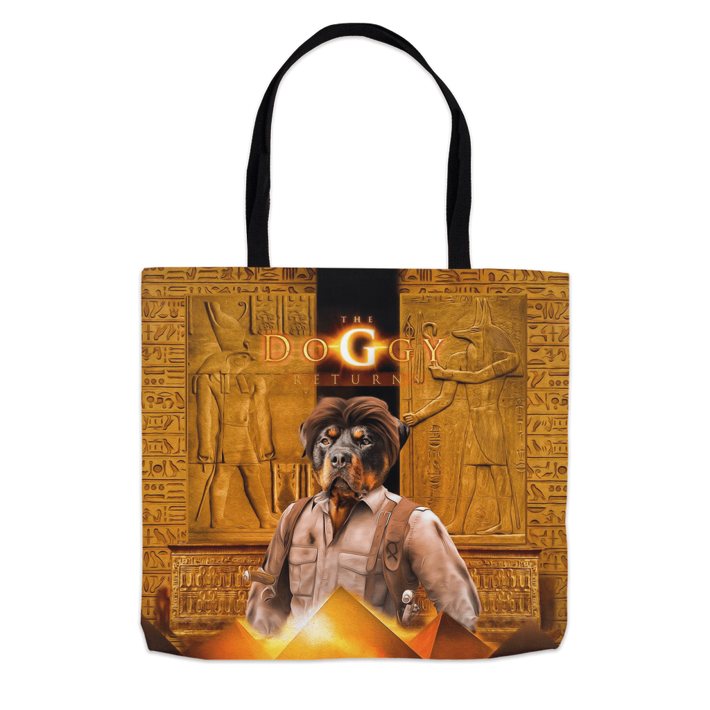 &#39;The Doggy Returns&#39; Personalized Tote Bag