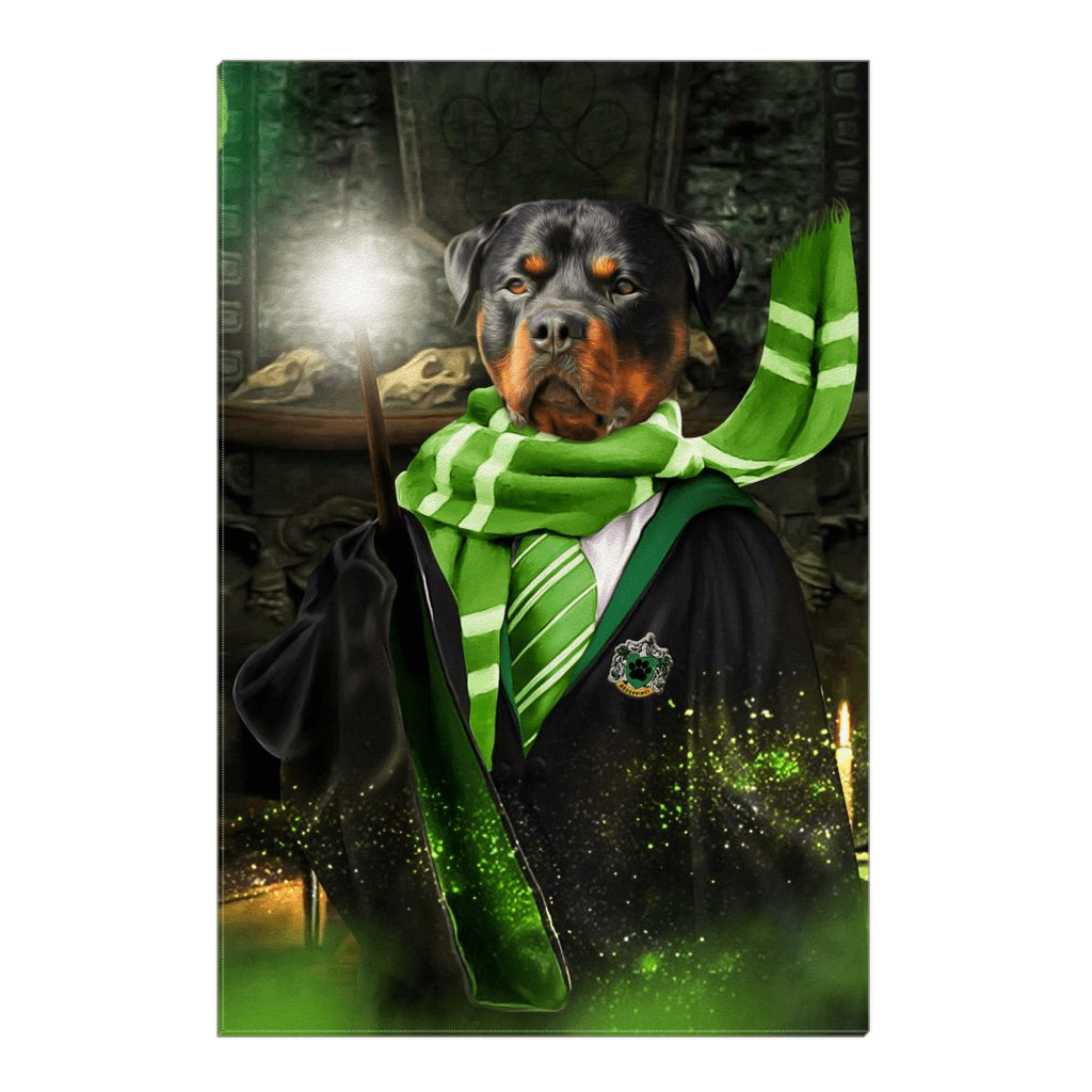 &#39;Harry Dogger (Slytherawr)&#39; Personalized Pet Canvas