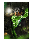 'Harry Dogger (Slytherawr)' Personalized Pet Canvas