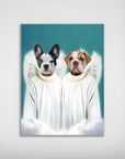 '2 Angels' Personalized Pet Poster