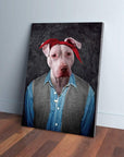 '2Pac Dogkur' Personalized Pet Canvas