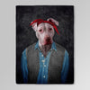 Load image into Gallery viewer, &#39;2Pac Dogkur&#39; Personalized Pet Blanket