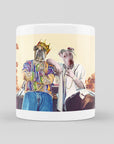 '2Paw and Notorious D.O.G. California Edition' Personalized 2 Pet Mug