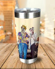 '2Paw and Notorious D.O.G. California Edition' Personalized 2 Pet Tumbler