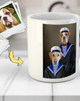 'The Sailors' Custom 2 Pets Mug