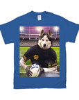 'The Rugby Player' Personalized Pet T-Shirt