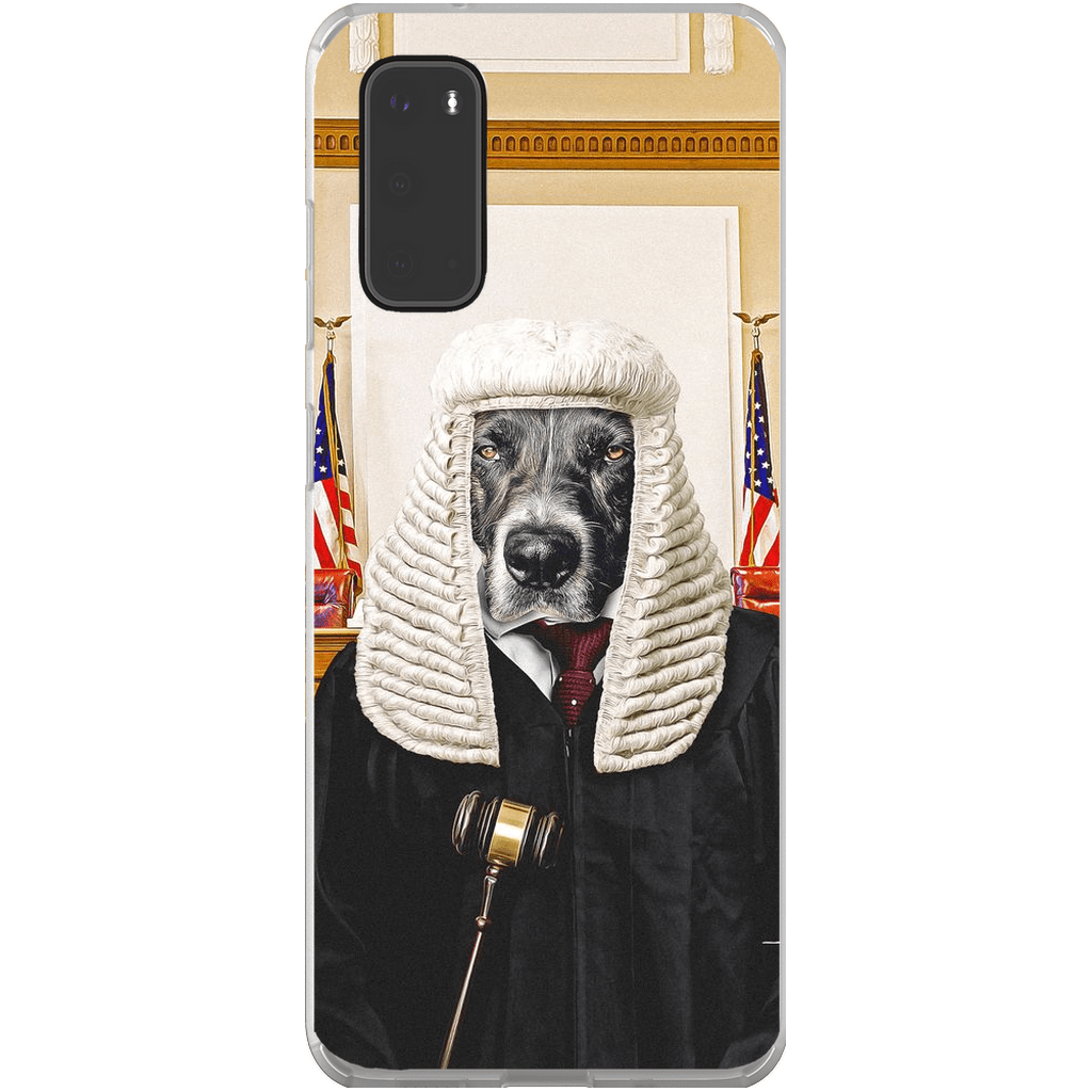 &#39;The Judge&#39; Personalized Phone Case