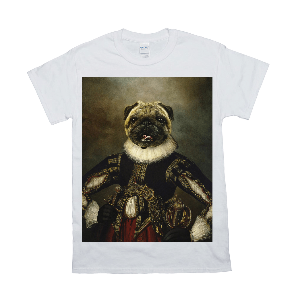 Camiseta personalizada para mascota &#39;William Dogspeare&#39;