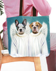 '2 Angels' Personalized 2 Pet Tote Bag