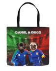 'Italy Doggos' Personalized 2 Pet Tote Bag