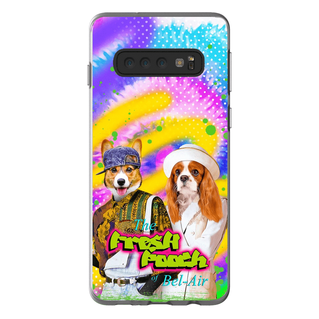 &#39;The Fresh Pooch&#39; Personalized 2 Pet Phone Case