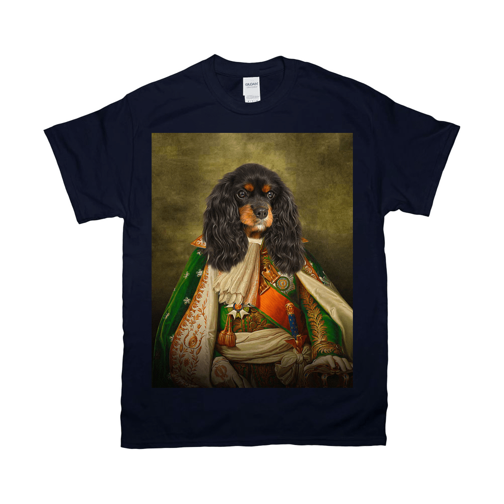 Camiseta personalizada para mascotas &#39;Príncipe Doggenheim&#39; 
