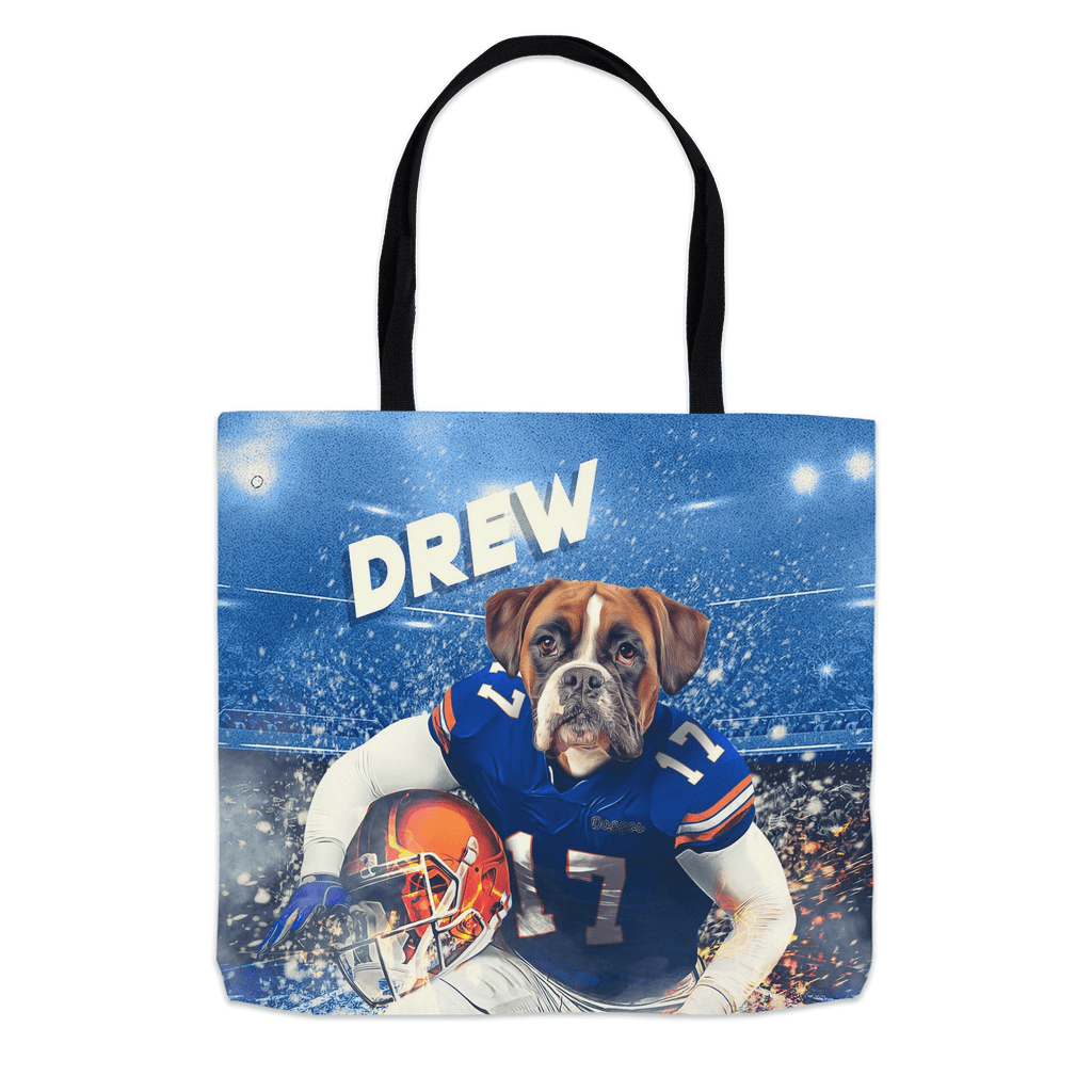 &#39;Florida Doggos College Football&#39; Personalized Tote Bag
