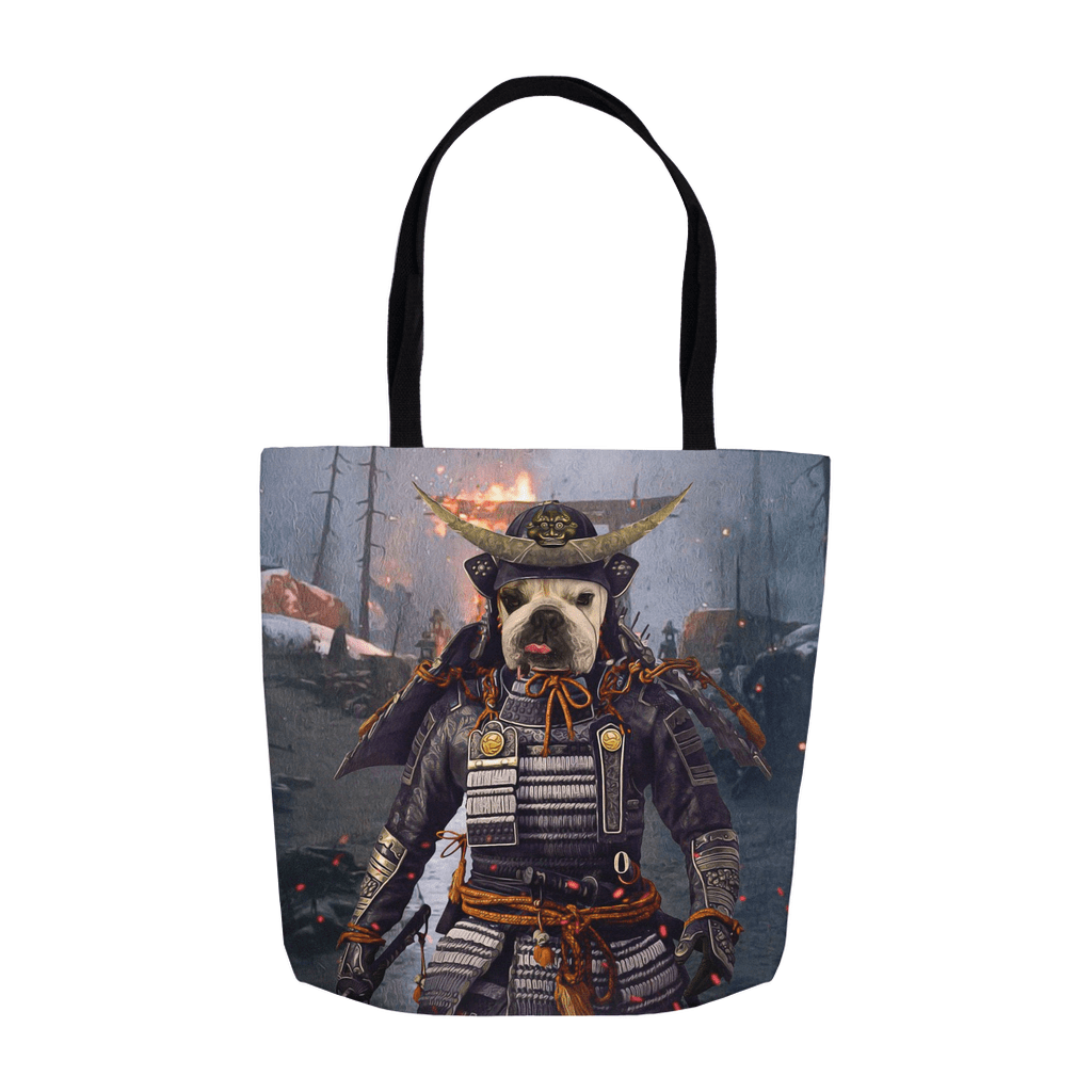 &#39;The Samurai&#39; Personalized Tote Bag