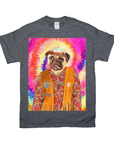 'The Hippie (Female)' Personalized Pet T-Shirt
