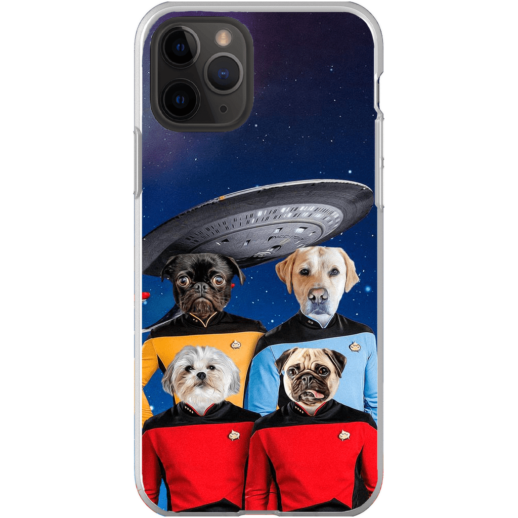 &#39;Doggo-Trek&#39; Personalized 4 Pet Phone Case