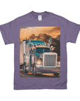 'The Truckers' Personalized 2 Pet T-Shirt