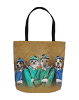 'The Golfers' Personalized 4 Pet Tote Bag