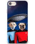 'Doggo-Trek' Personalized 2 Pet Phone Case