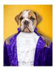 'The Prince-Doggo' Personalized Pet Standing Canvas