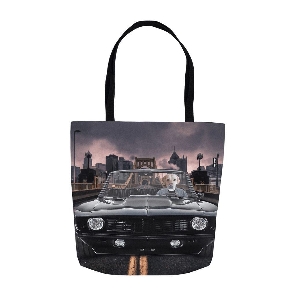 &#39;The Classic Pawmaro&#39; Personalized Tote Bag