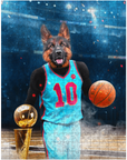 'The Basketball Player' Personalized Pet Puzzle