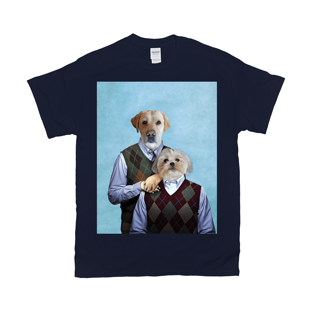Camiseta personalizada para 2 mascotas &#39;Step Doggos&#39; 