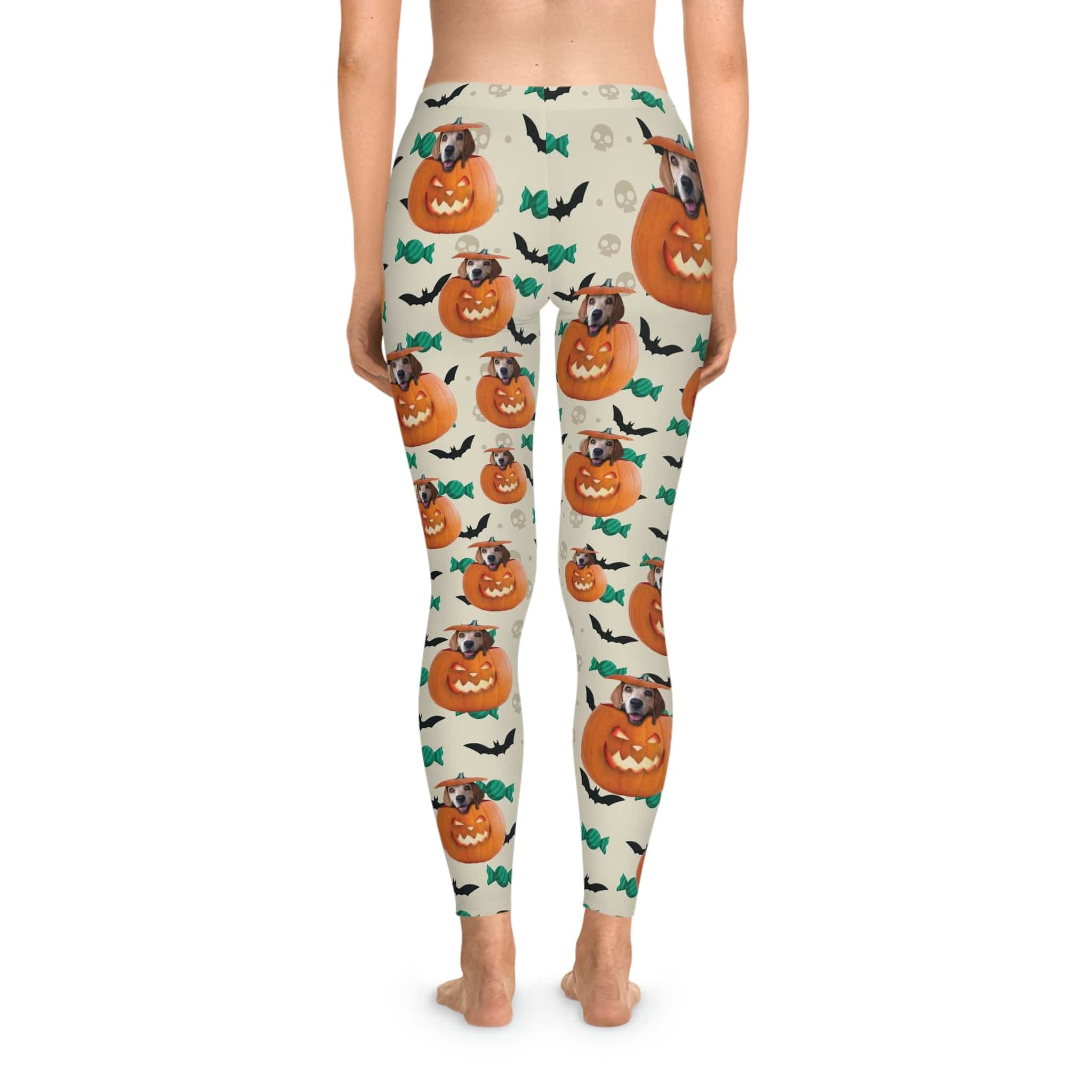 Custom Leggings (Halloween Pumpkin: 1-4 Pets)