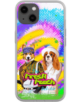 'The Fresh Pooch' Personalized 2 Pet Phone Case