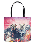 'New England Doggos' Personalized 2 Pet Tote Bag