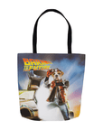'Bark to the Future' Personalized Tote Bag