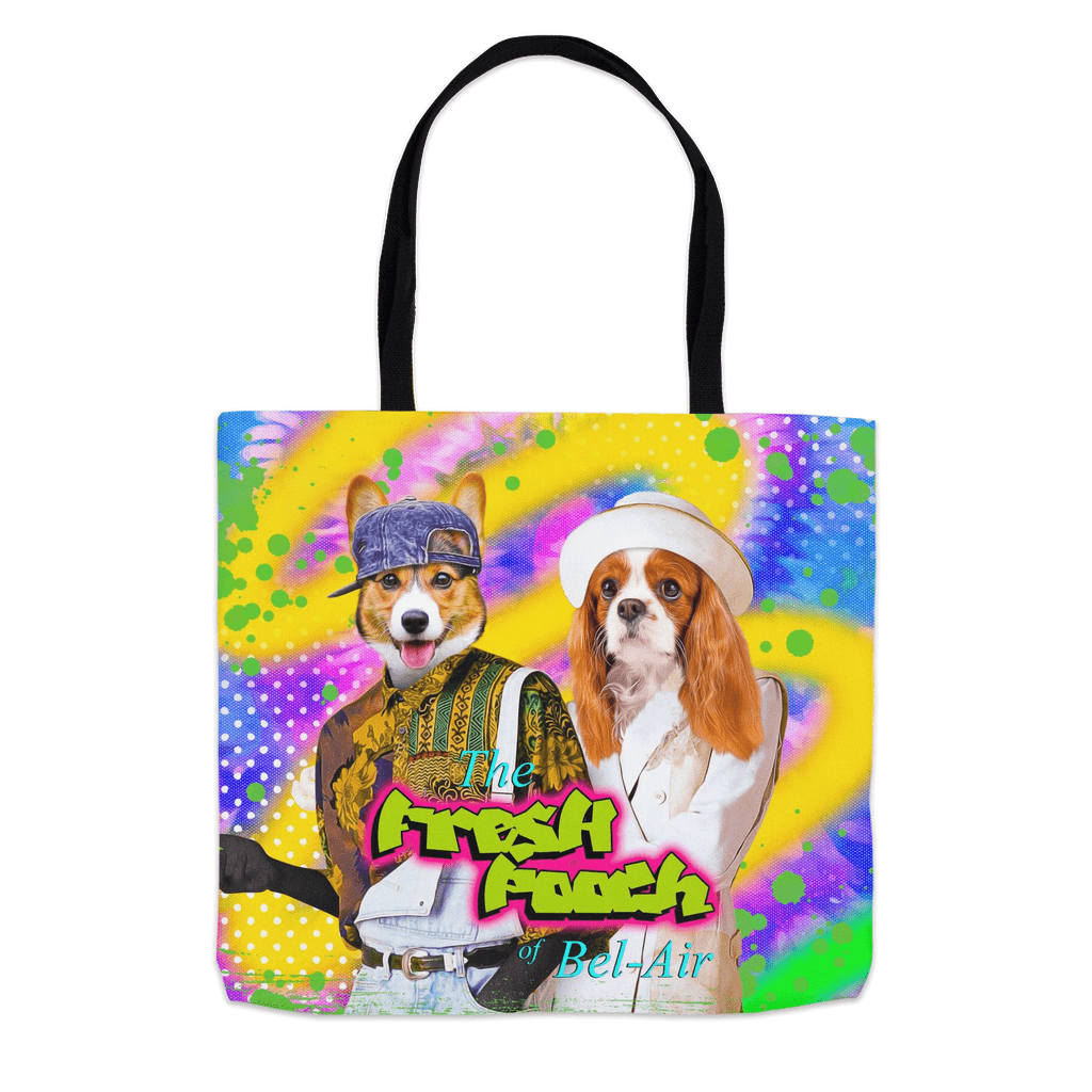 &#39;The Fresh Pooch&#39; Personalized 2 Pet Tote Bag