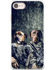 'The Army Veterans' Personalized 2 Pet Phone Case