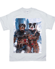 'The Viking Warriors' Personalized 2 Pet T-Shirt