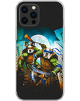 'Teenage Mutant Ninja Doggos' Personalized 2 Pet Phone Case