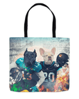 'Jacksonville Doggos' Personalized 2 Pet Tote Bag